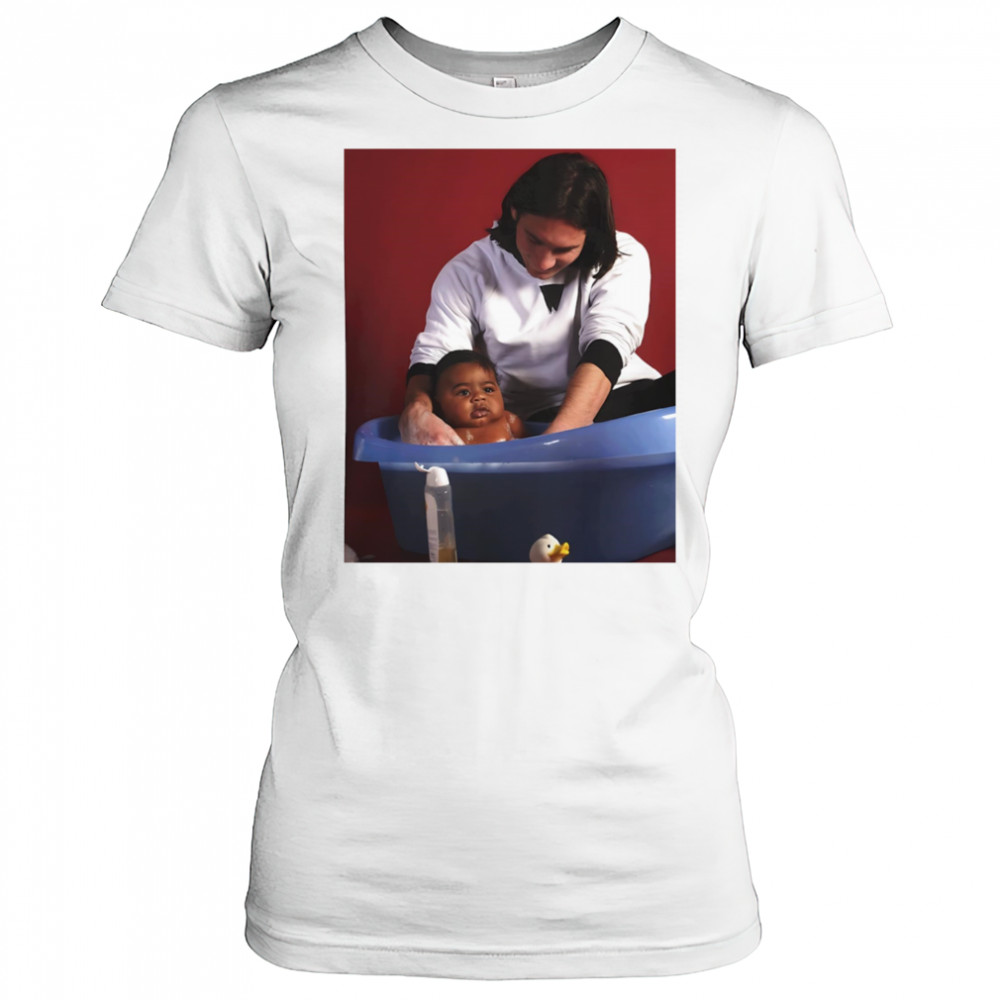 Messi with Baby Lamine Yamal shirt Women's T-shirt