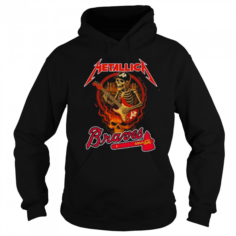 Metallica Braves Unique Gifts For Baseball Fans Shirt Sweatshirt