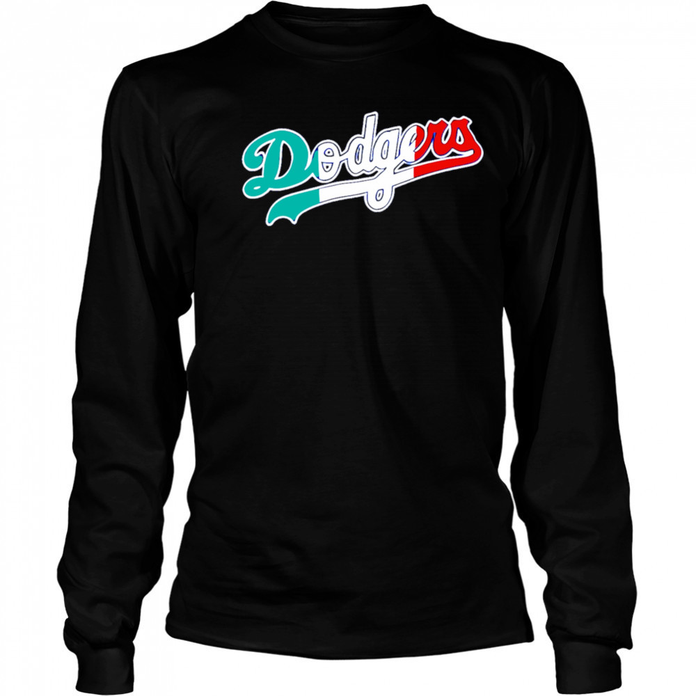 Mexican Heritage Los Angeles Dodgers shirt Long Sleeved