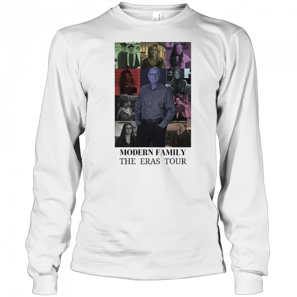 Modern family the eras tour shirt Long Sleeved
