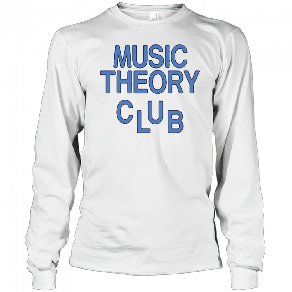 Music Theory Club T-Shirt Long Sleeved