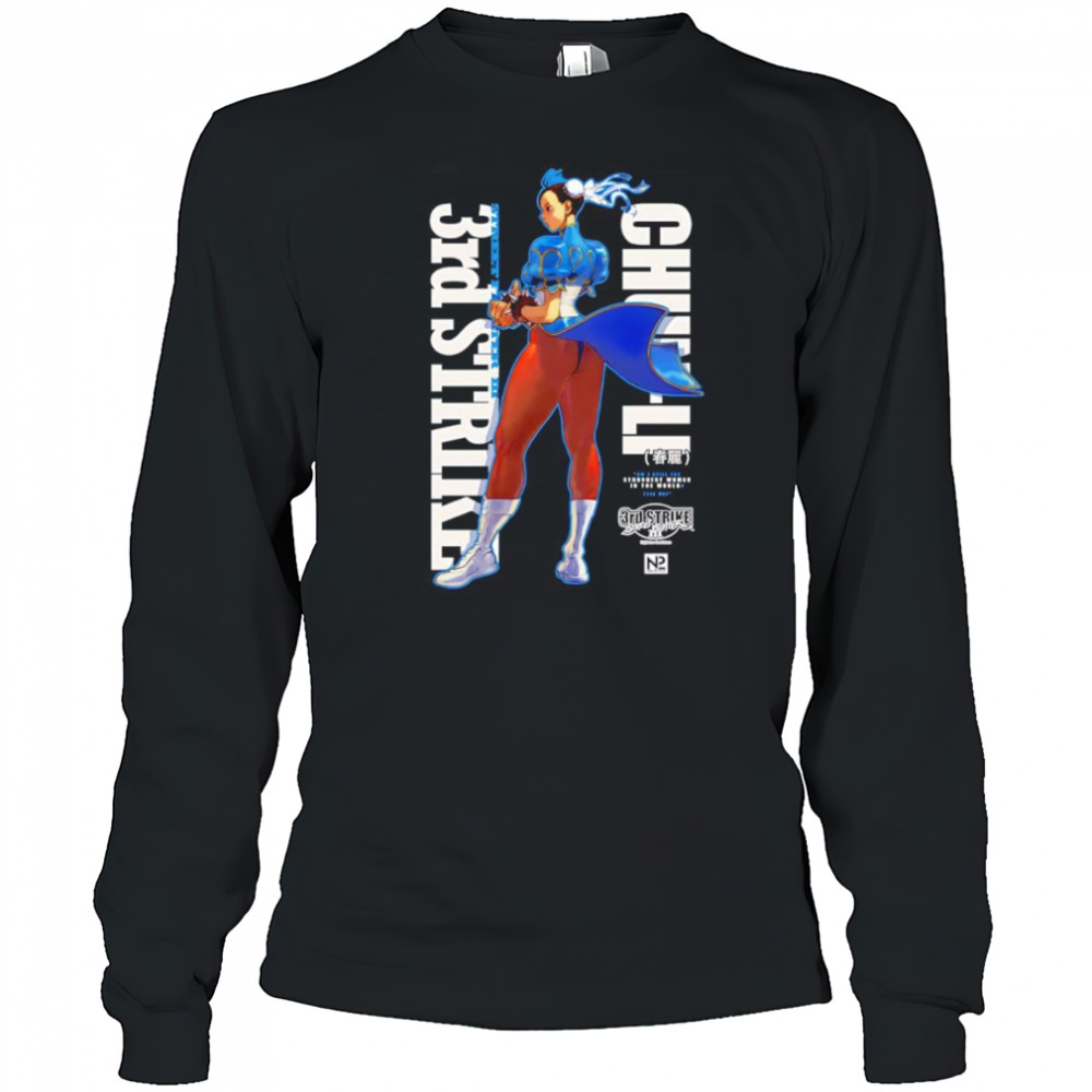 N2 x 3rd Strike Chun-Li shirt Long Sleeved