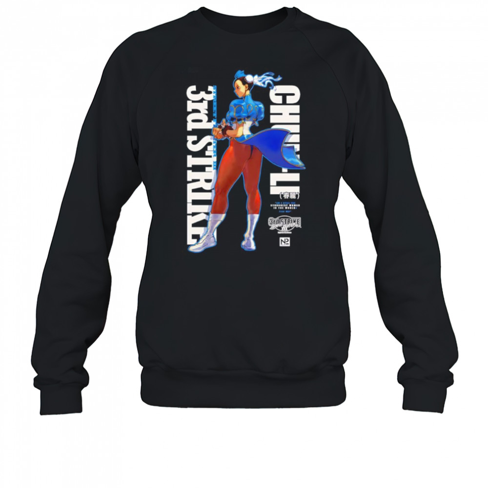 N2 x 3rd Strike Chun-Li shirt Sweatshirt