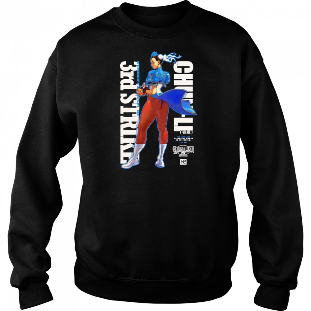 N2 x 3rd Strike Chun-Li shirt Hoodie