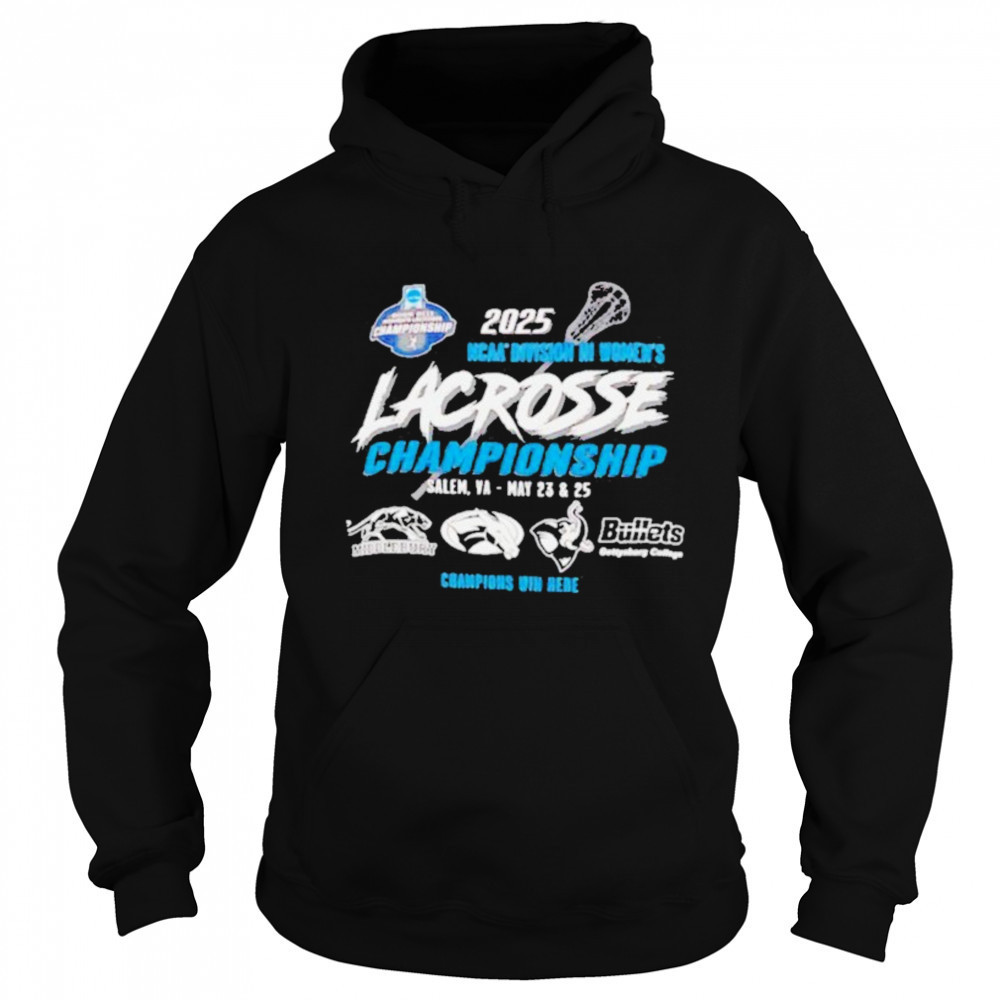 NCAA Division III Women’s Lacrosse Championship 2025 shirt Sweatshirt