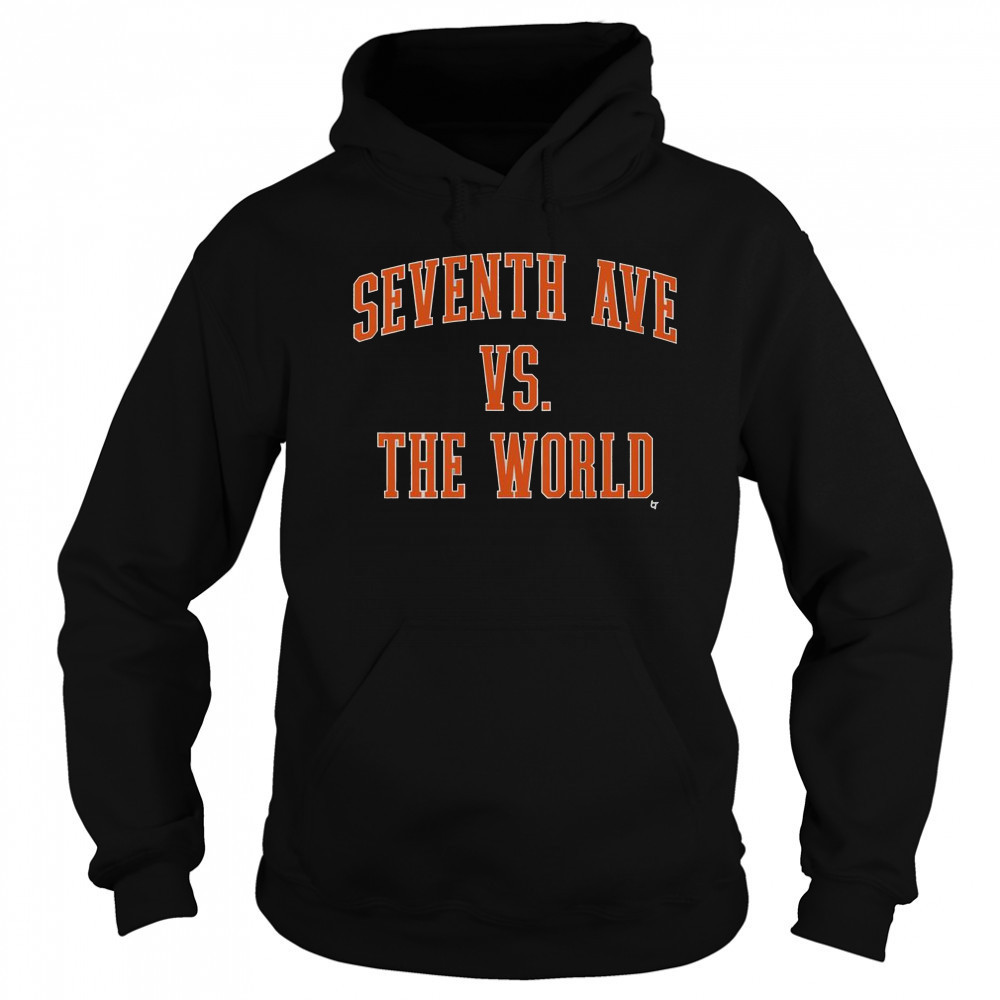 New York Basketball Seventh Ave Vs The World T-Shirt Sweatshirt
