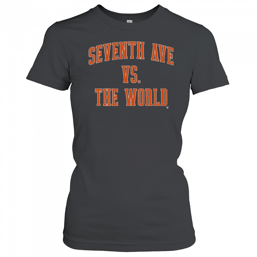 New York Basketball Seventh Ave Vs The World T-Shirt Women's T-shirt