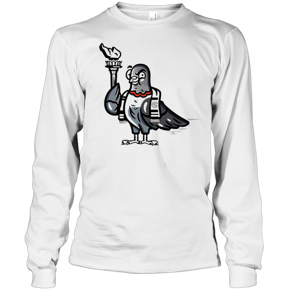 New York City vs Ny Red Bulls mascot liberties shirt Long Sleeved