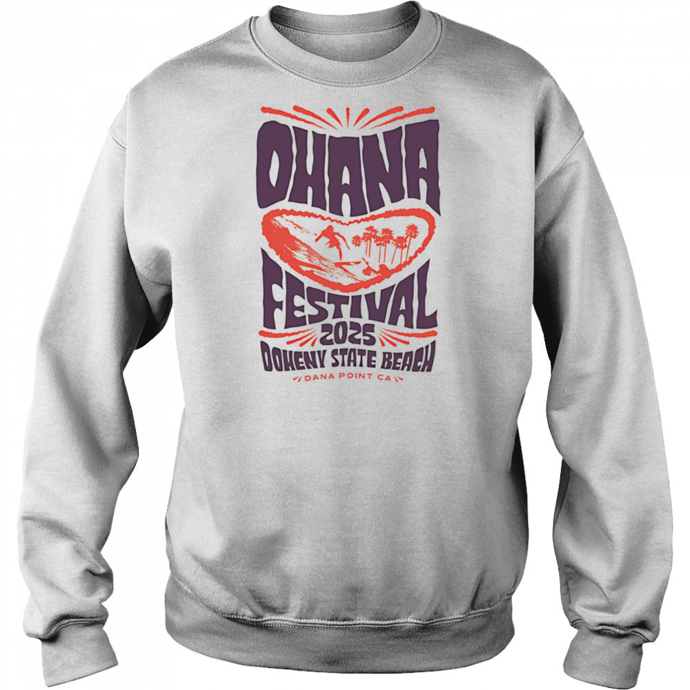 Ohana Festival 2025 Doheny State Beach shirt Hoodie