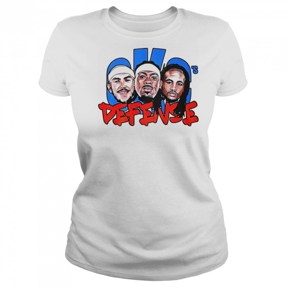 Oklahoma City Thunder Basketball Okc Got Defense shirt Women's T-shirt