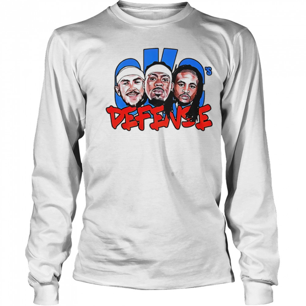 Oklahoma City Thunder Basketball Okc Got Defense shirt Long Sleeved