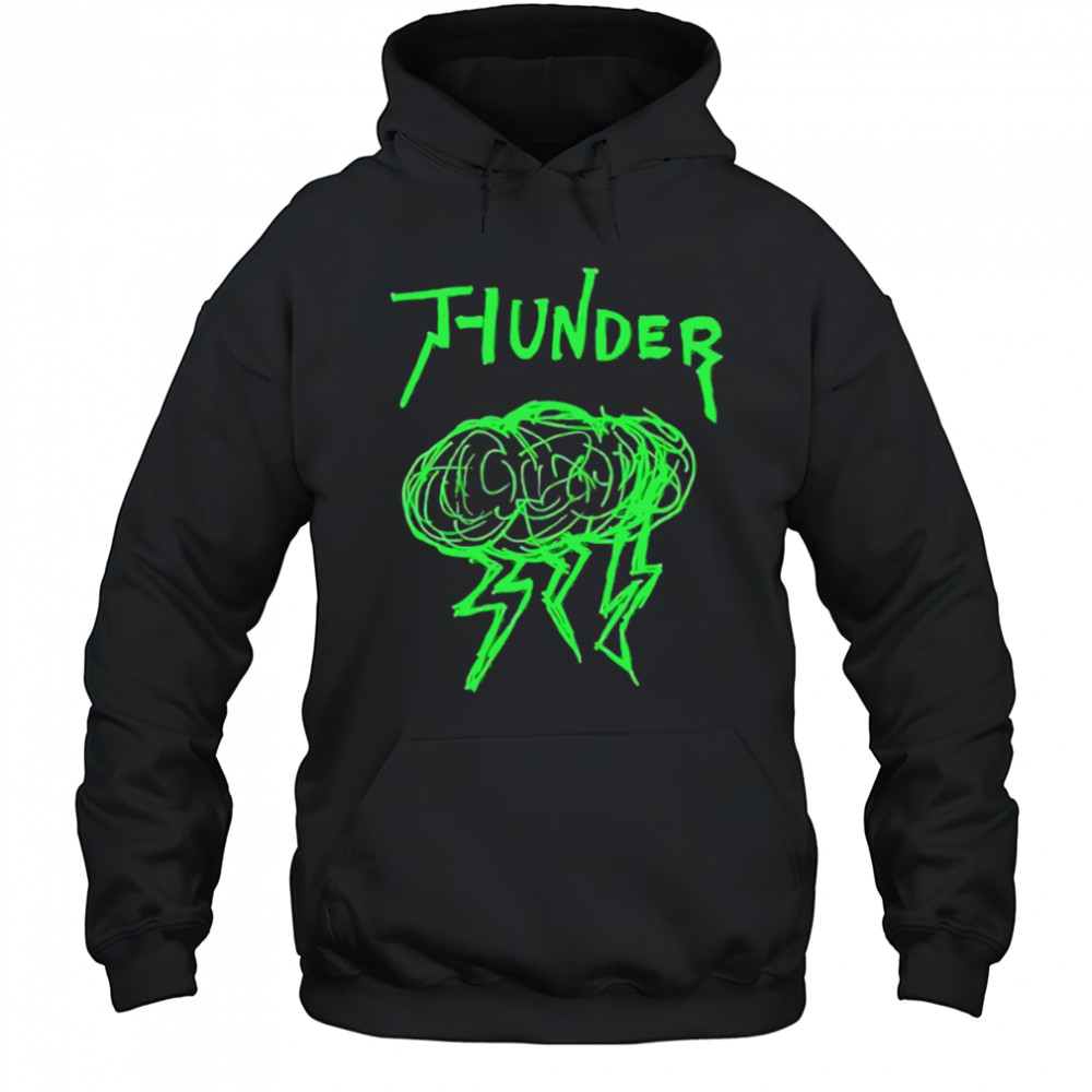 Oklahoma City Thunder lightning cloud shirt Hoodie