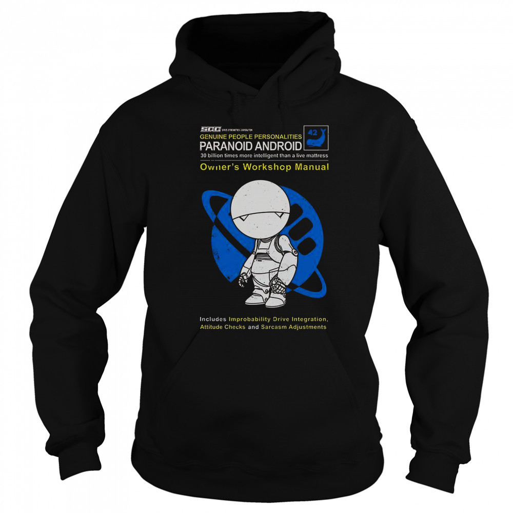 Paranoid Android Owner’s Workshop Manual T-Shirt Sweatshirt