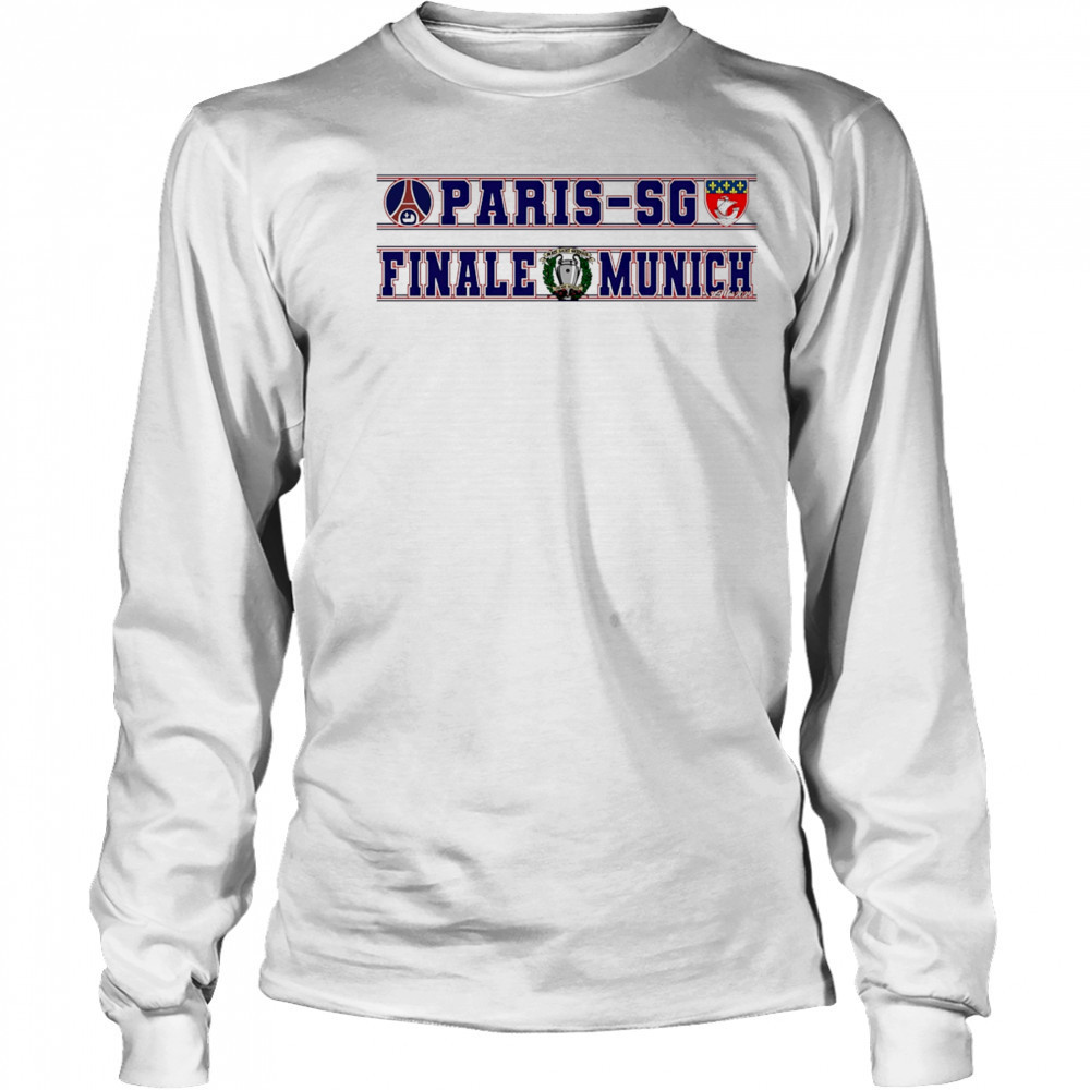 Paris-Sg Finale Munich shirt Long Sleeved
