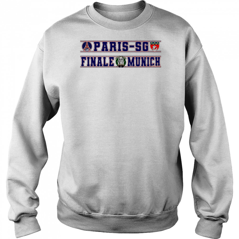 Paris-Sg Finale Munich shirt Hoodie