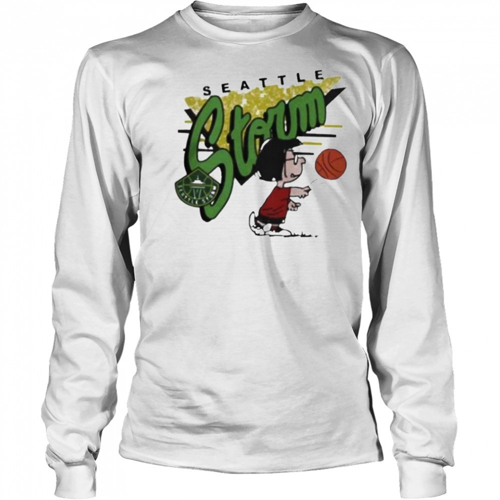 Peanut Marcie Seattle Storm shirt Long Sleeved
