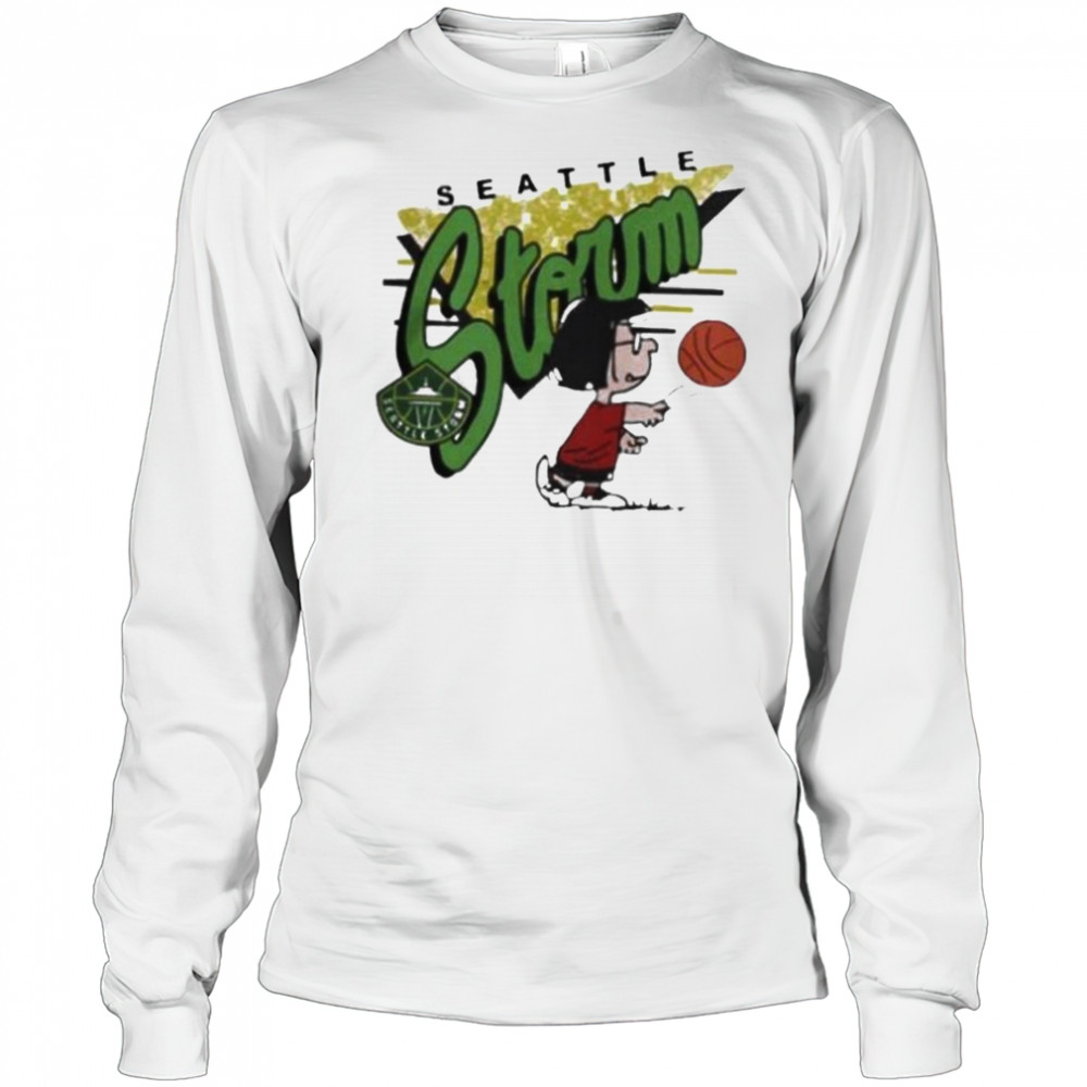 Peanut Marcie Seattle Storm shirt Long Sleeved