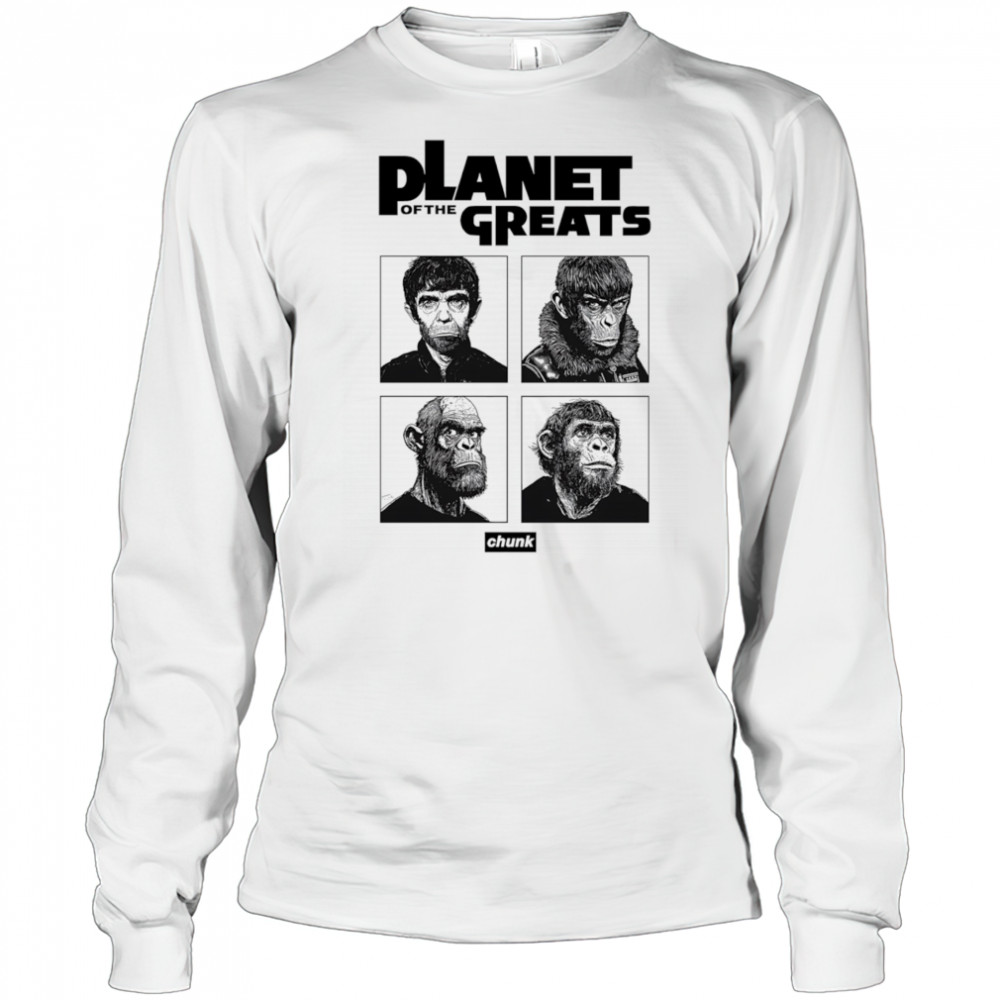 Planet Of The Greats Chunk shirt Long Sleeved