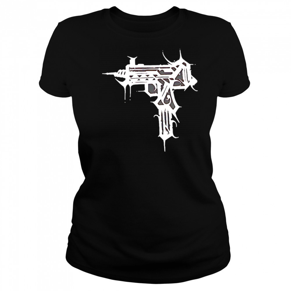 Playera Estilo Gotico Urbano gun shirt Women's T-shirt