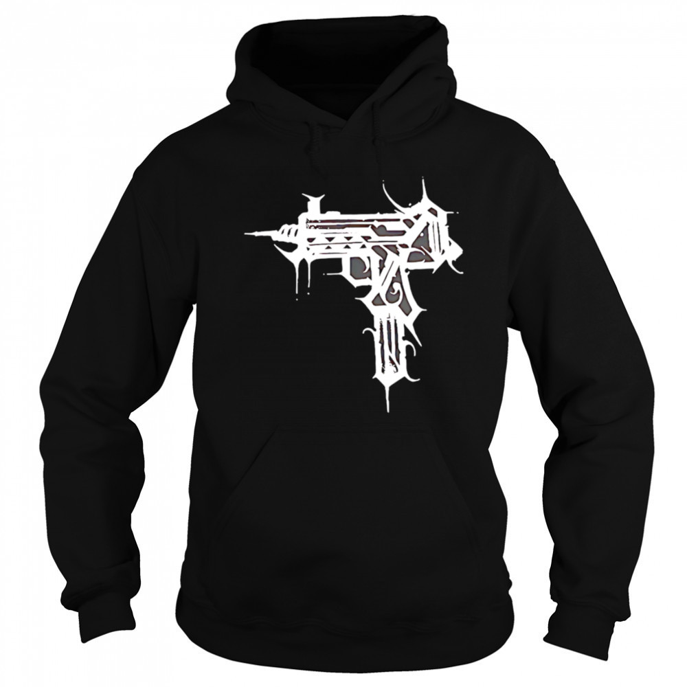 Playera Estilo Gotico Urbano gun shirt Sweatshirt