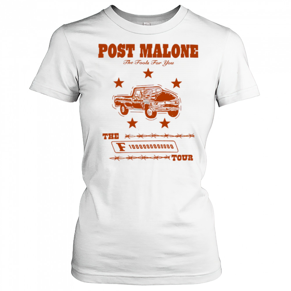 Post Malone The Fool For You F1 Trillion Tour shirt Women's T-shirt