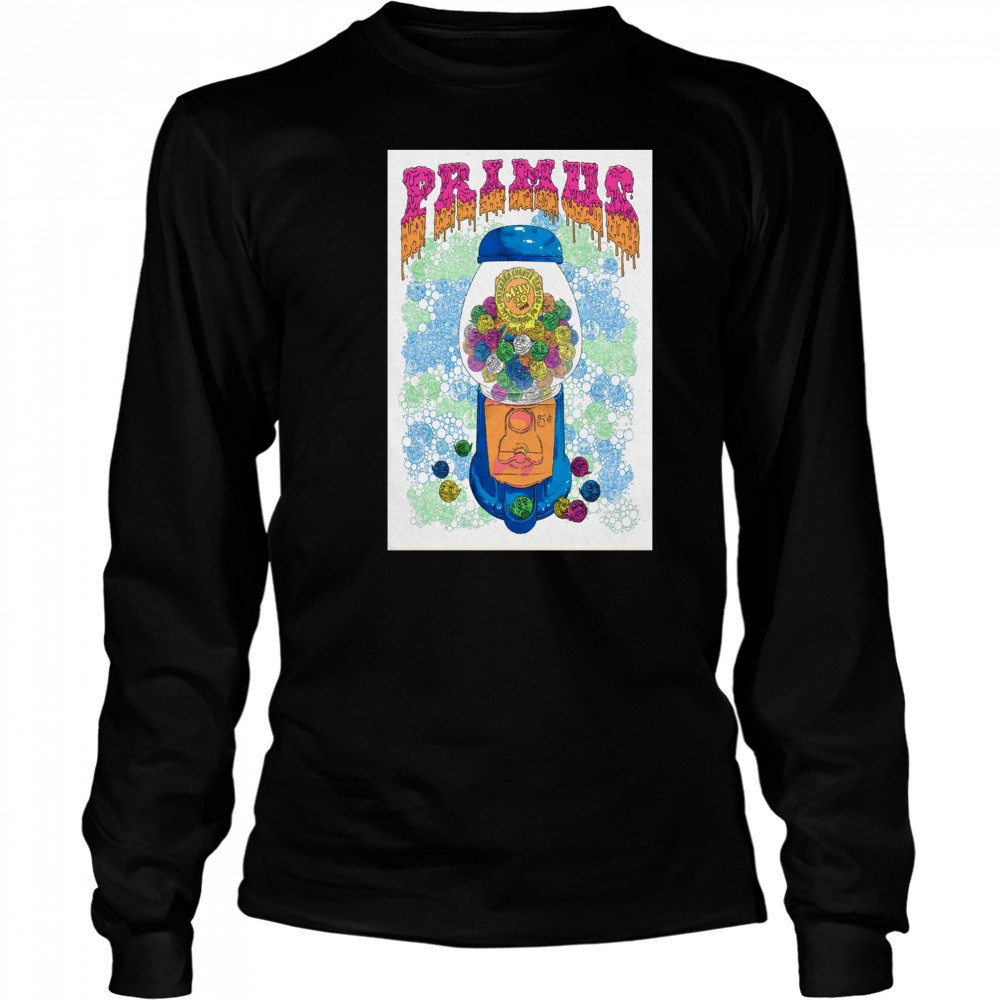 Poster Primus Petersen Events Center Pittsburgh PA May 20 2025 Tour t-shirt Long Sleeved