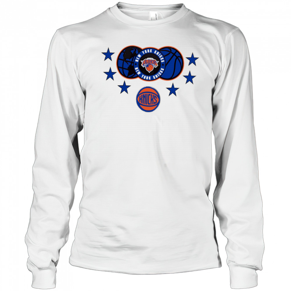Pro Standard Knicks World of Basketball shirt Long Sleeved