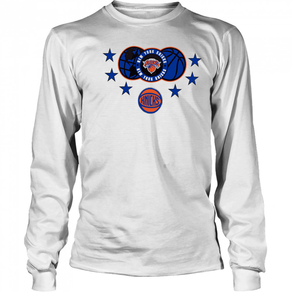 Pro Standard Knicks World of Basketball shirt Long Sleeved