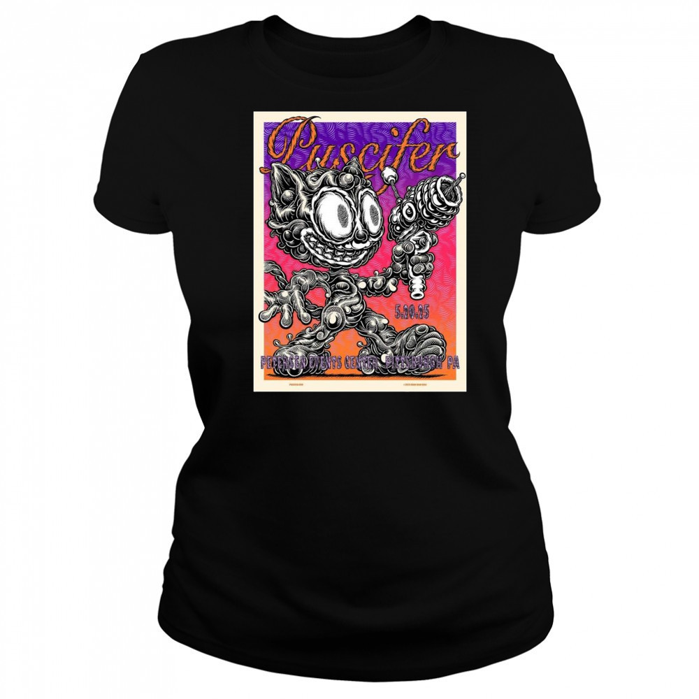 Puscifer Sessanta V2.0 Pittsburgh PA 2025 Event Poster At Petersen Events Center On May 20 2025 Shirt Women's T-shirt