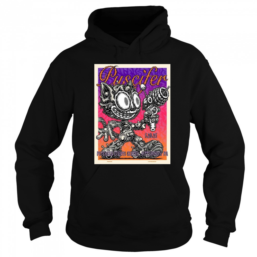 Puscifer Sessanta V2.0 Pittsburgh PA 2025 Event Poster At Petersen Events Center On May 20 2025 Shirt Sweatshirt