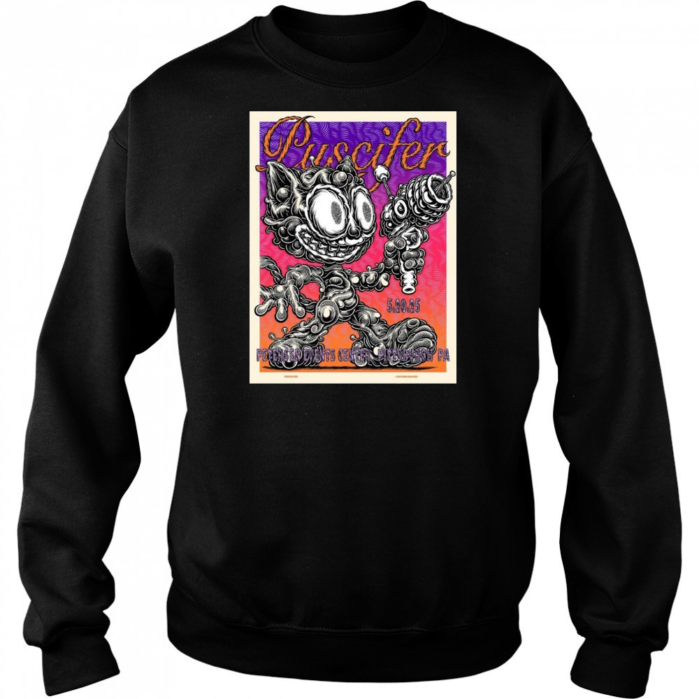 Puscifer Sessanta V2.0 Pittsburgh PA 2025 Event Poster At Petersen Events Center On May 20 2025 Shirt Hoodie