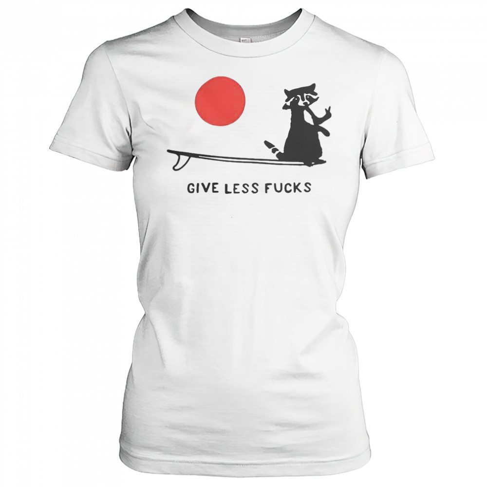 Raccoon Give Less Fck T-Shirt Women's T-shirt