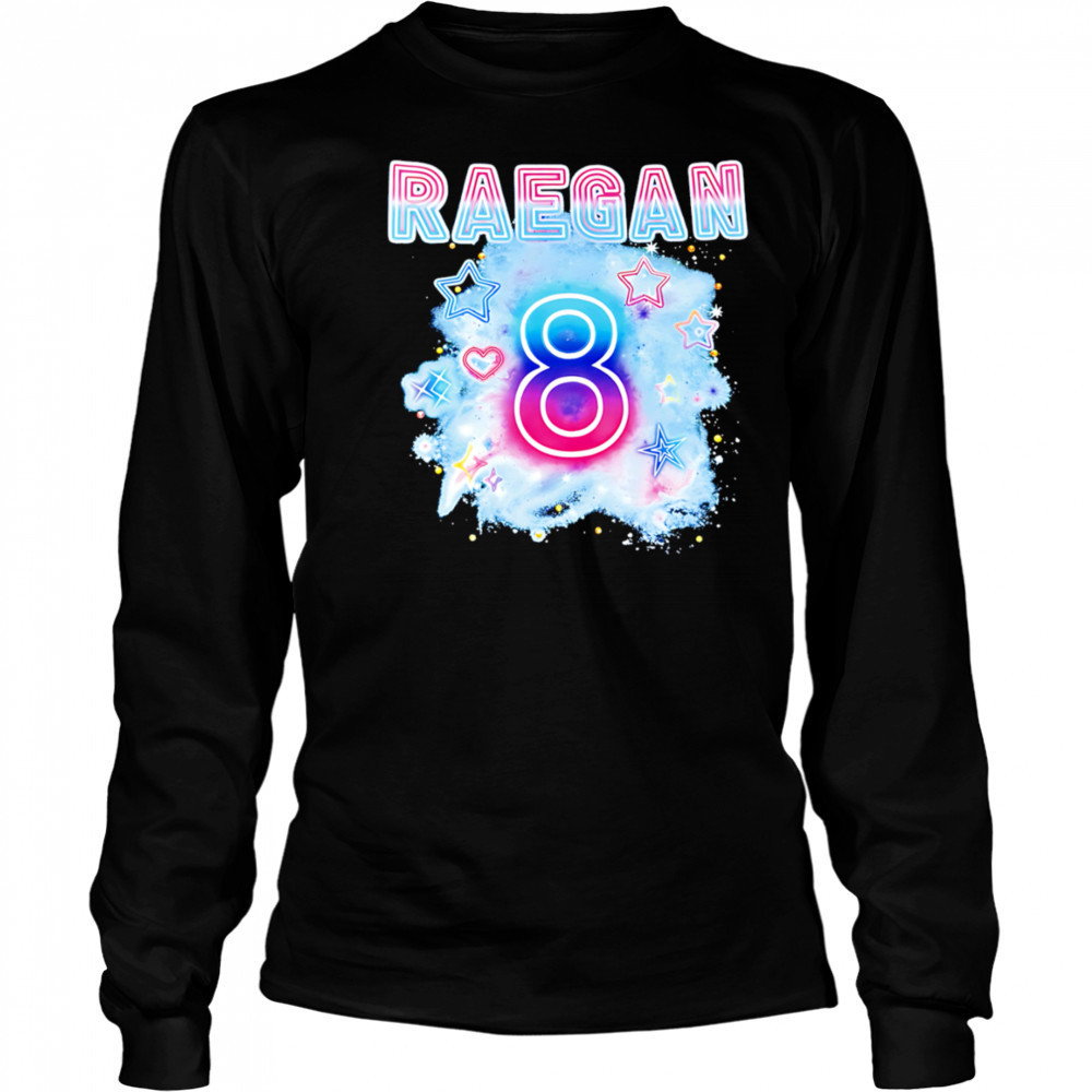 Raegan 8 star shirt Long Sleeved