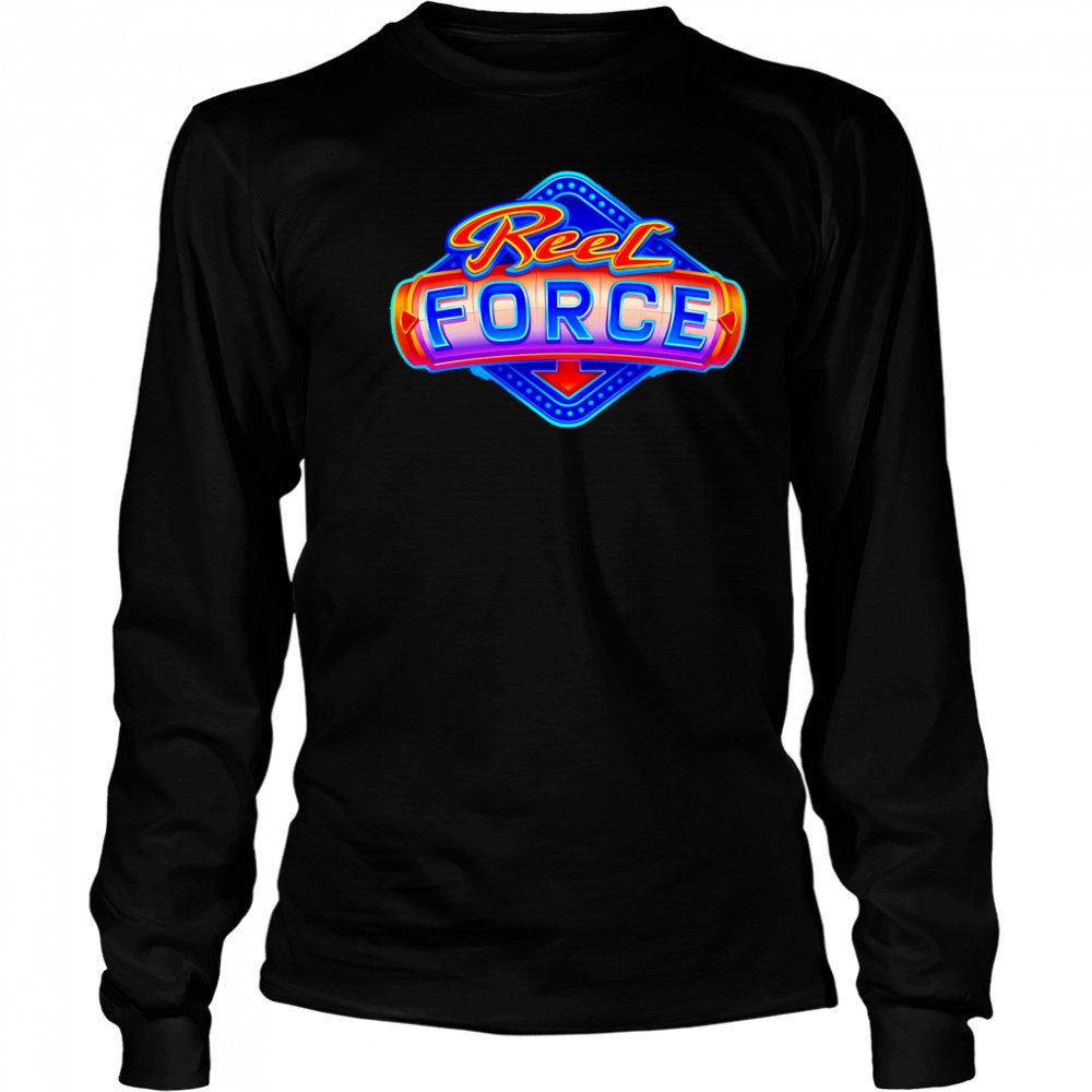 Reel Force game logo shirt Long Sleeved