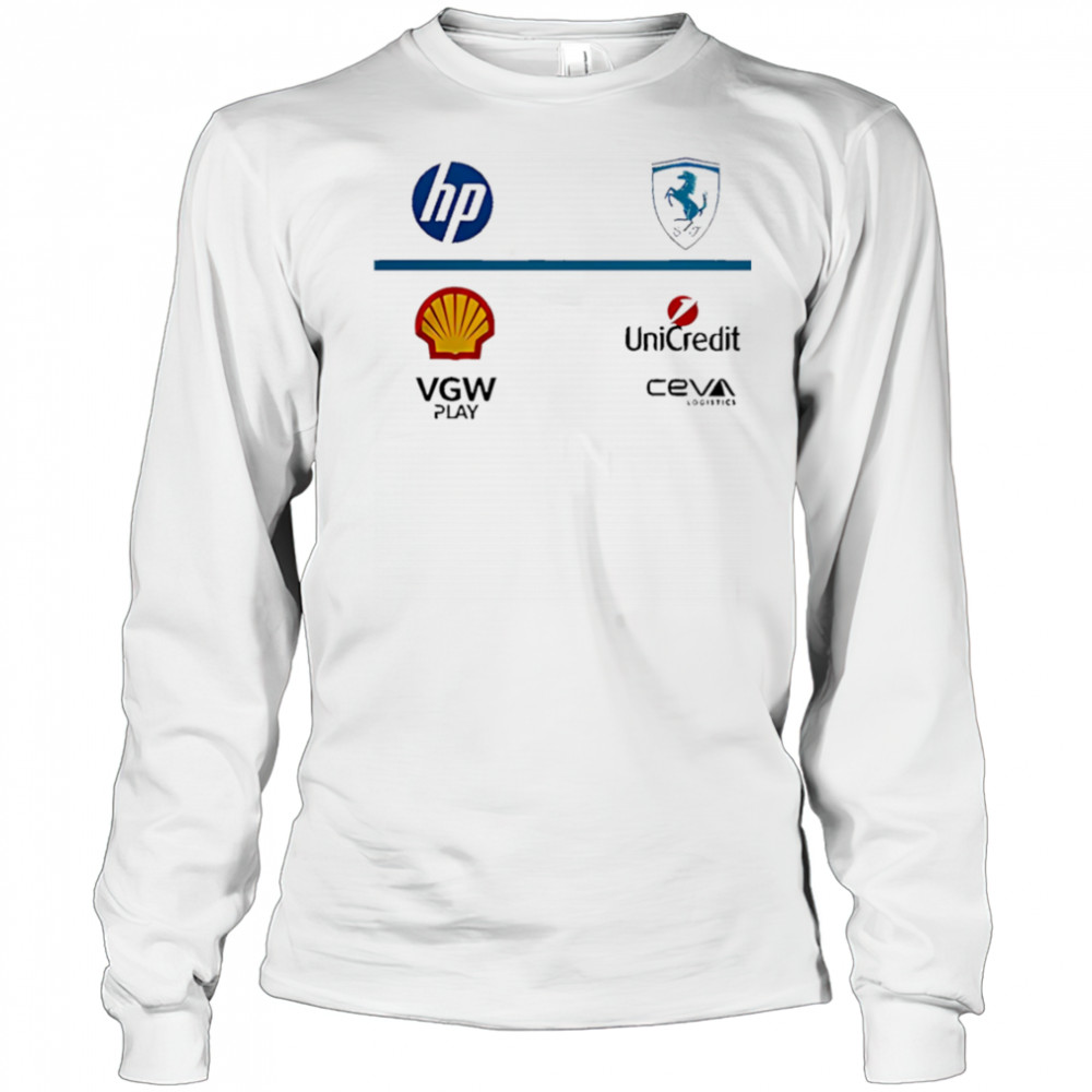 Scuderia Ferrari F1 New 2025 shirt Long Sleeved