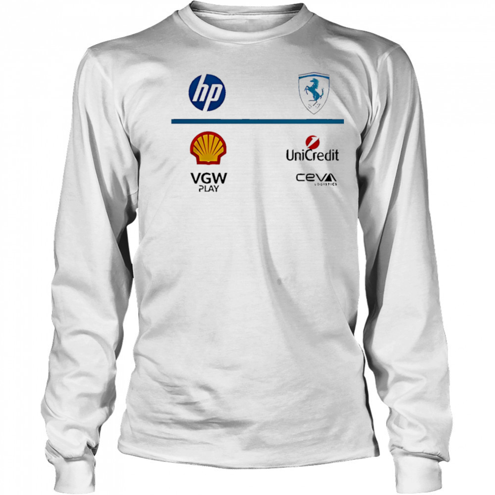 Scuderia Ferrari F1 New 2025 shirt Long Sleeved