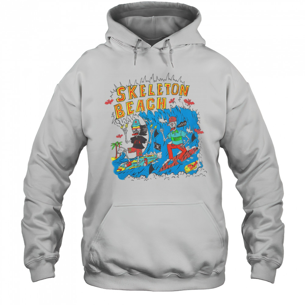 Skeleton beach shirt Hoodie