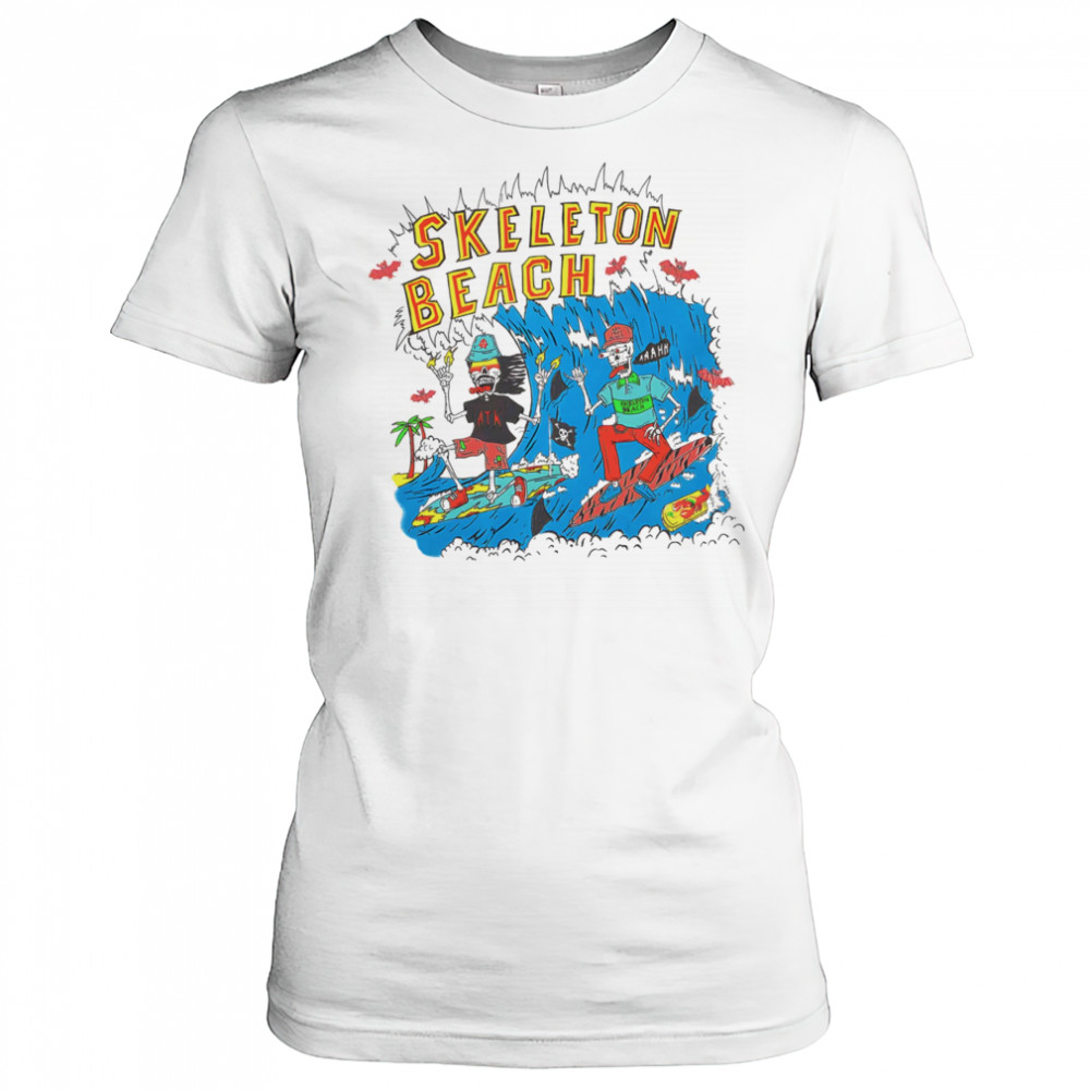 Skeleton beach shirt Women's T-shirt