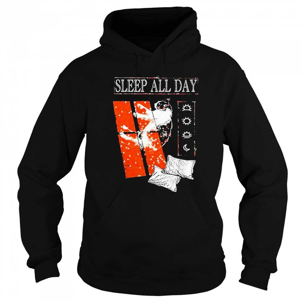 Sleep All Day Take A Cat Nap Shirt Sweatshirt