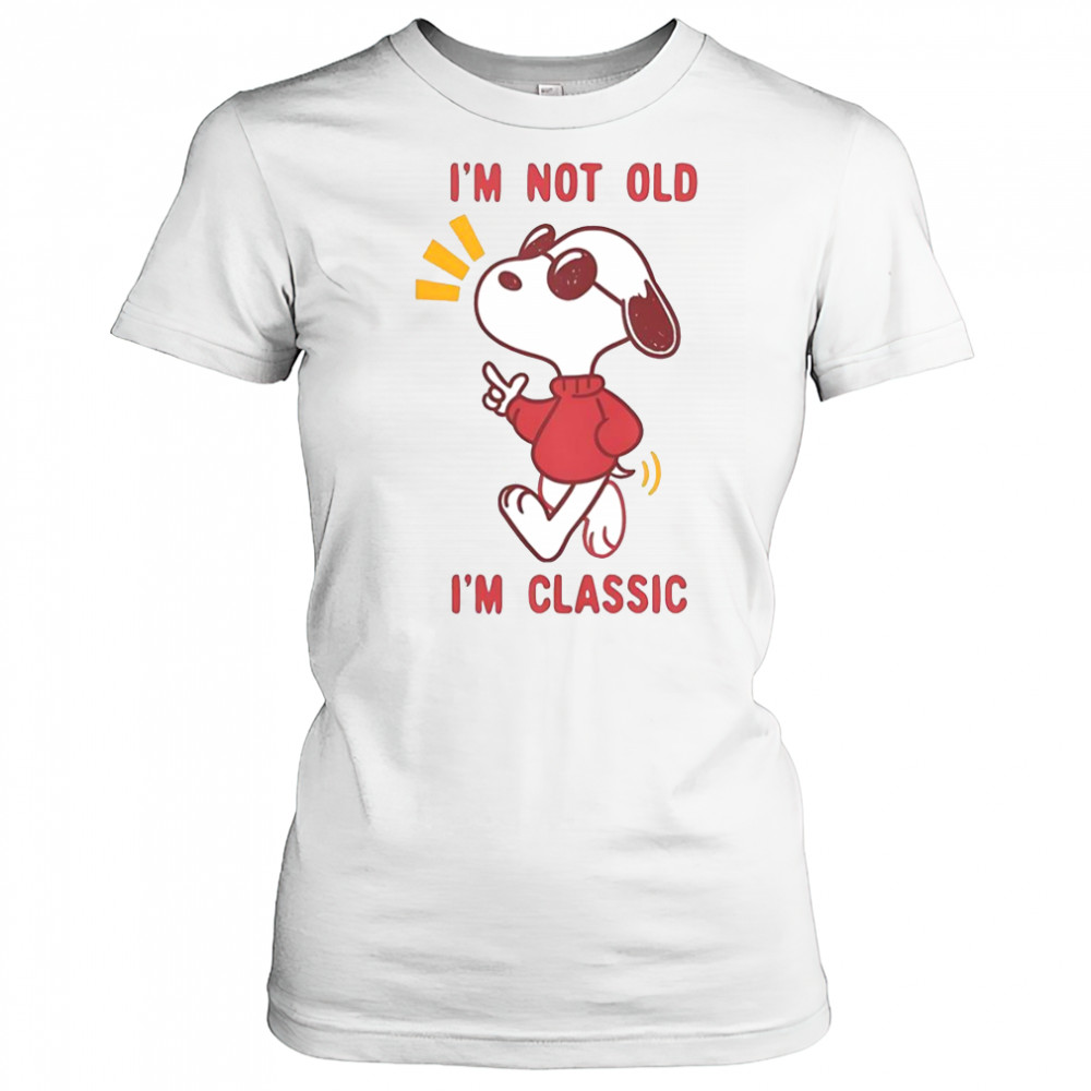 Snoopy I’m Not Old I’m Classic Beagle T-Shirt Women's T-shirt