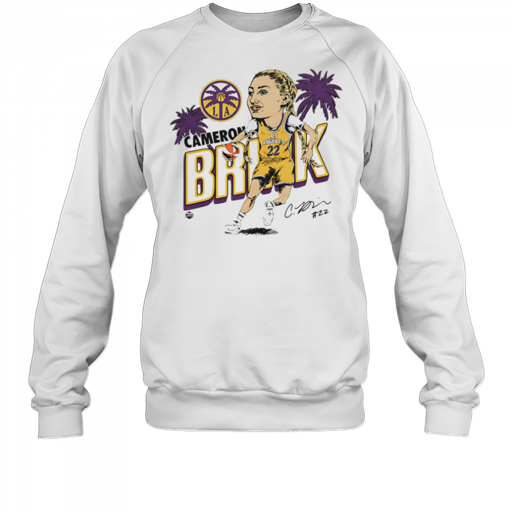 Sparks Cameron Brink caricature signature shirt Sweatshirt