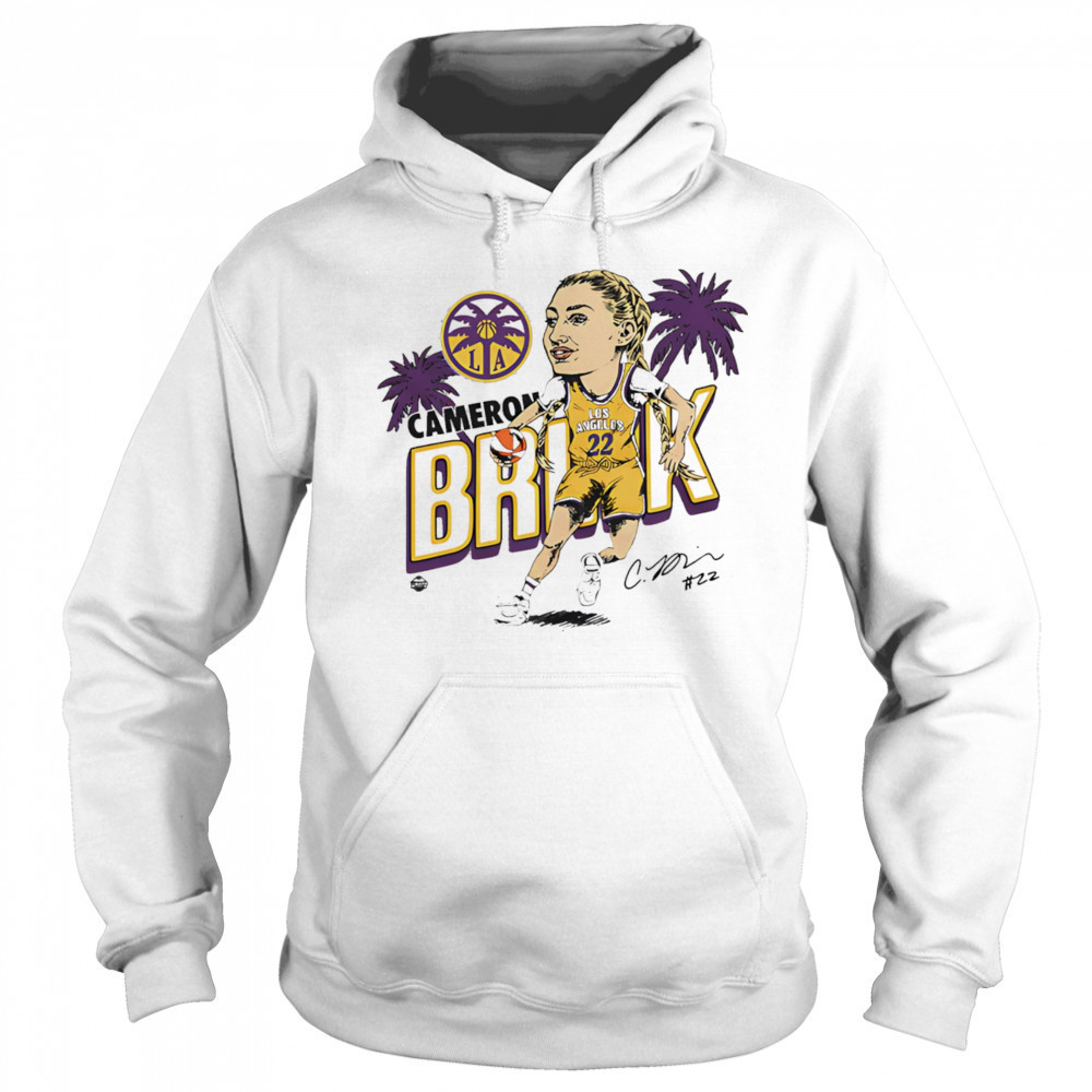 Sparks Cameron Brink caricature signature shirt Sweatshirt