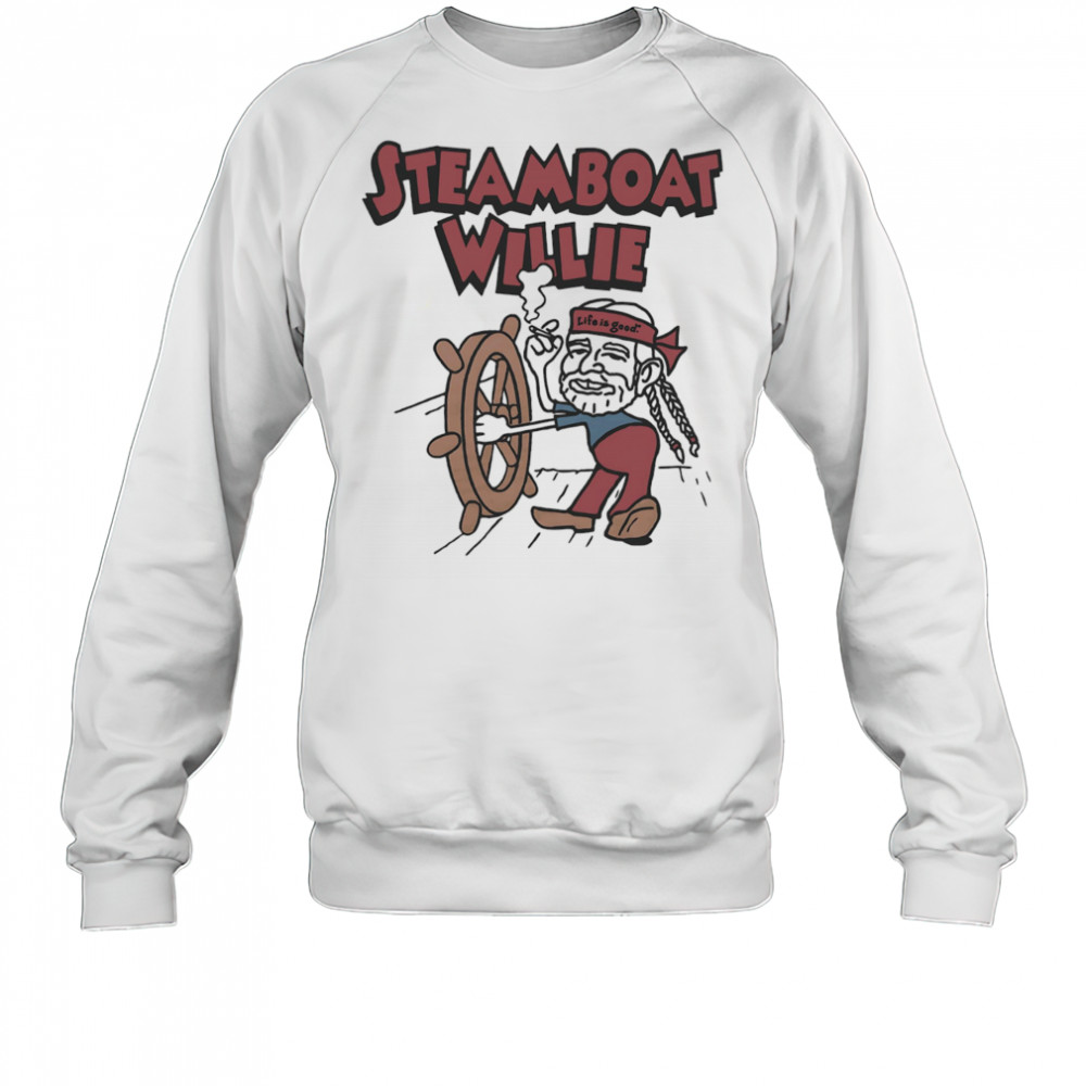 Steamboat Willie Nelson smoking shirt Sweatshirt