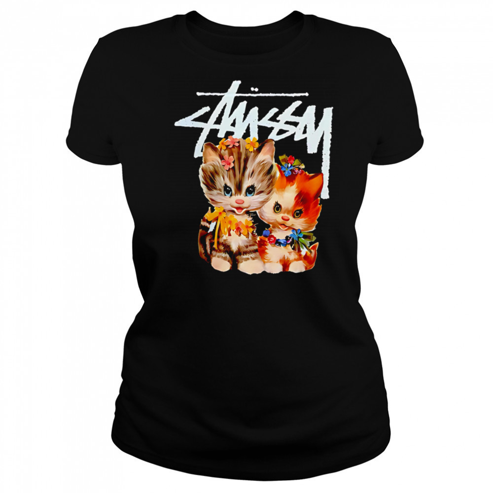 Stussy Cats funny cute shirt Women's T-shirt