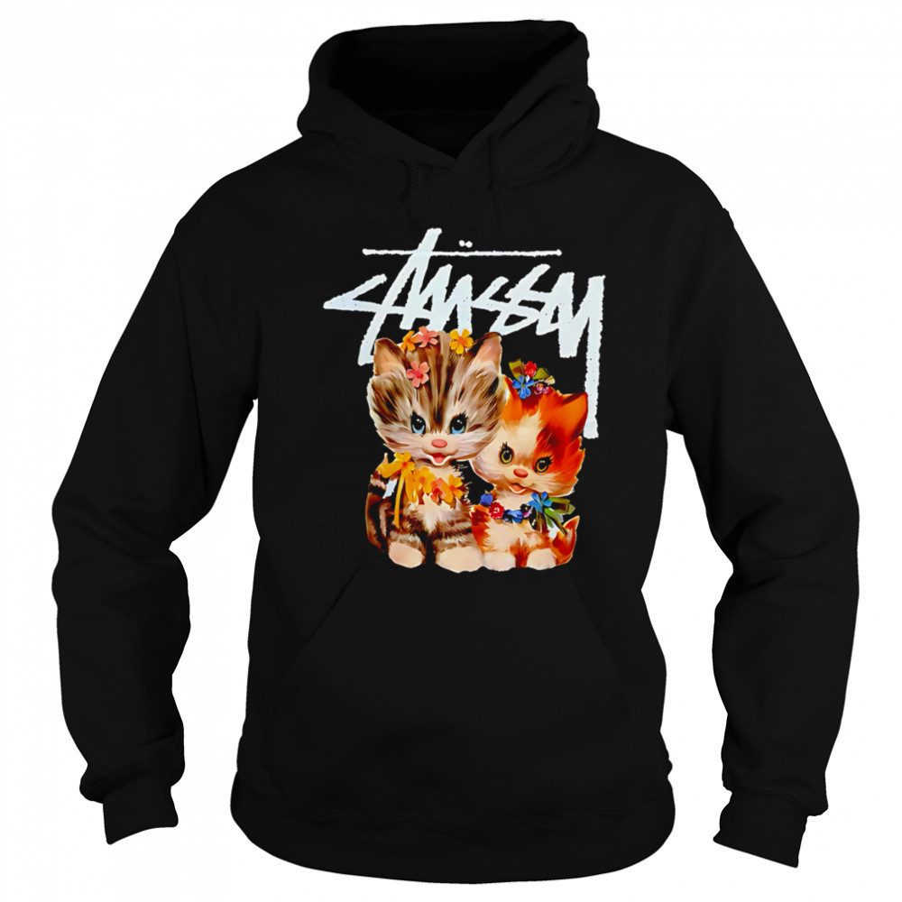 Stussy Cats funny cute shirt Sweatshirt