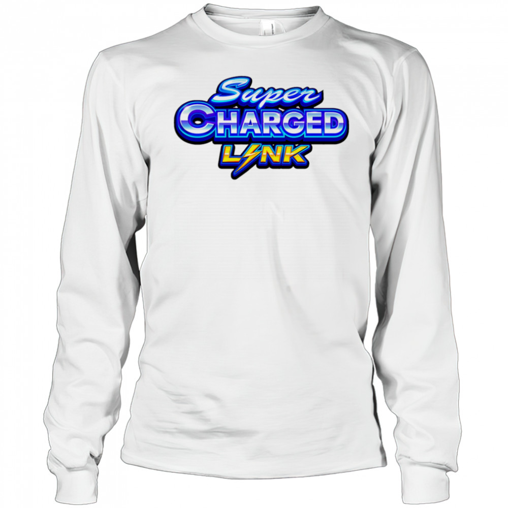 Super Charged Link game logo shirt Long Sleeved