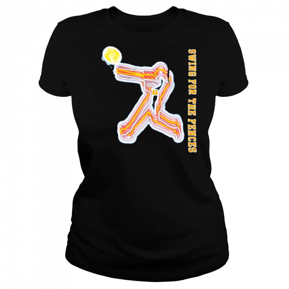 Swing for the fences baseball 11 shirt Women's T-shirt