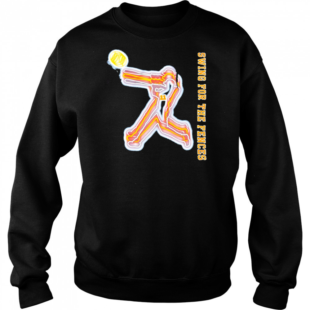 Swing for the fences baseball 11 shirt Hoodie