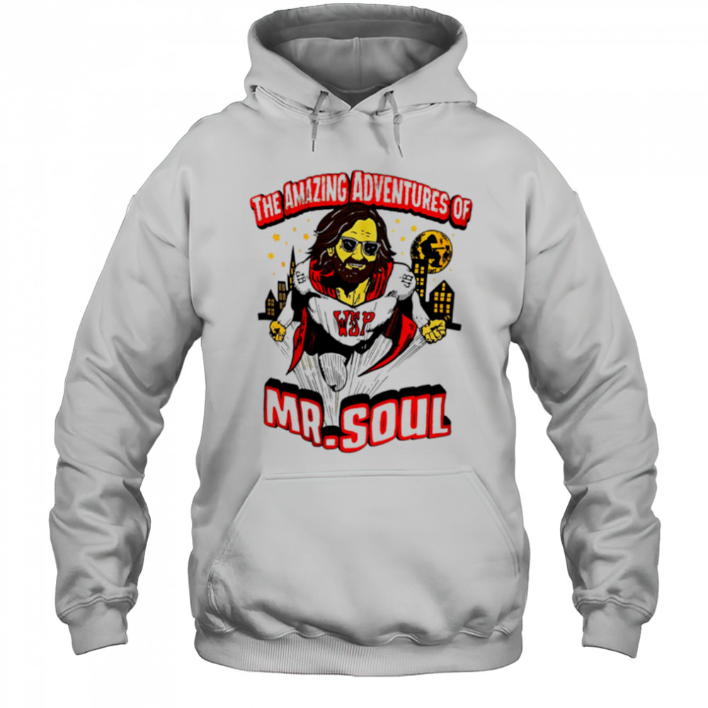 The Amazing Adventures Of Mr. Soul superman cartoon shirt Hoodie