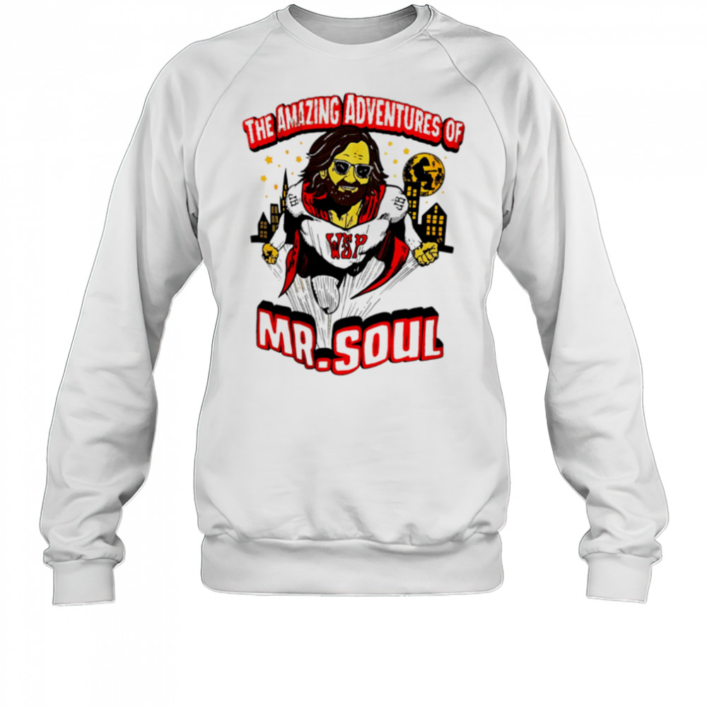 The Amazing Adventures Of Mr. Soul superman cartoon shirt Sweatshirt